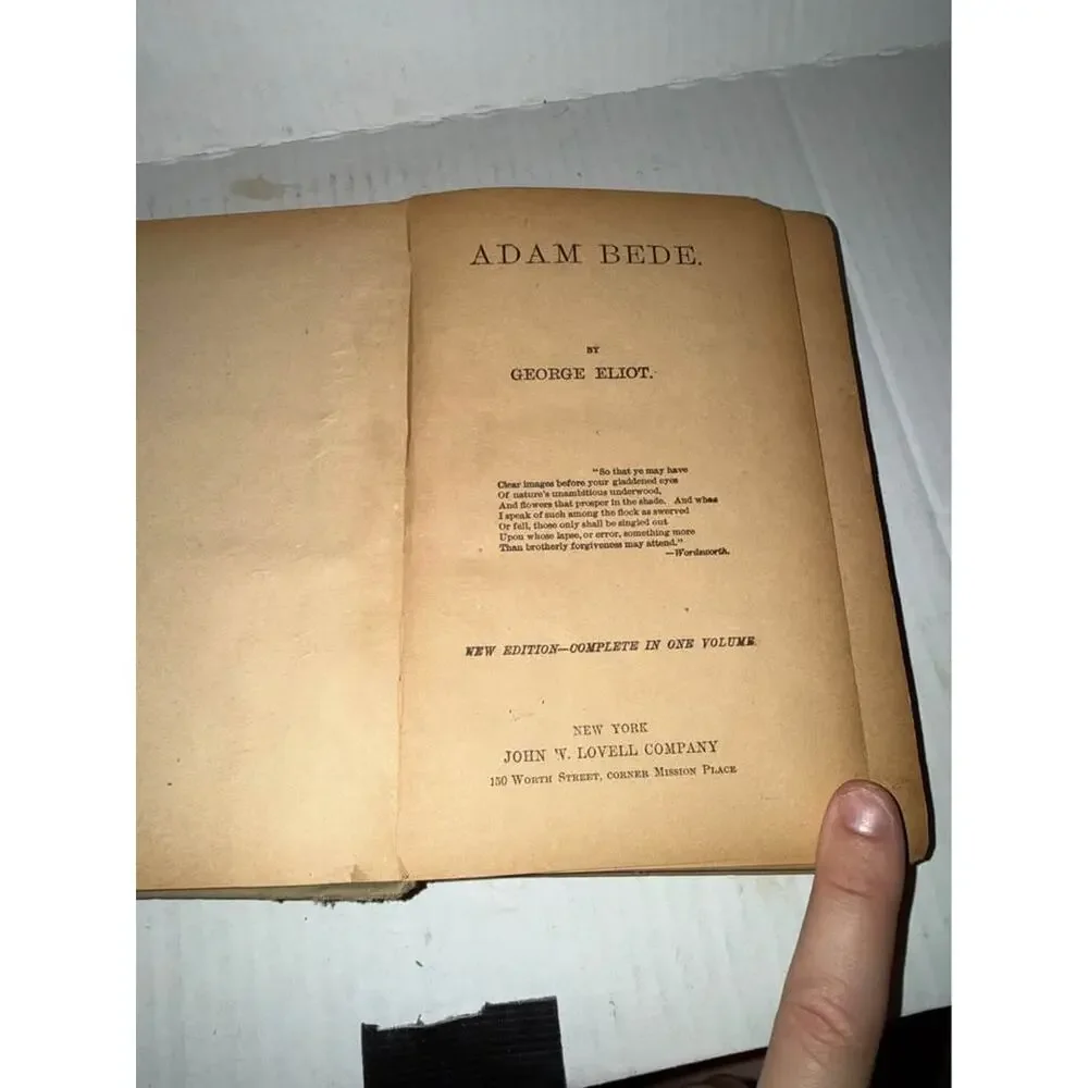 The Abbot by Sir Walter Scott – Antique Oxford Edition, Decorative Hardcover